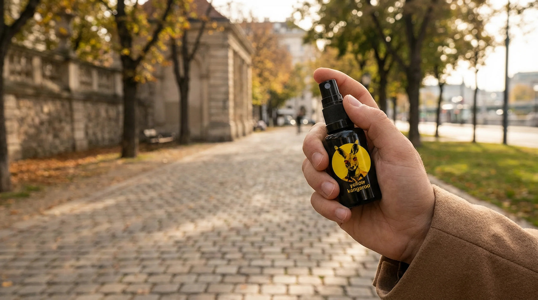 Sprüh. Kick. Weiter geht’s.